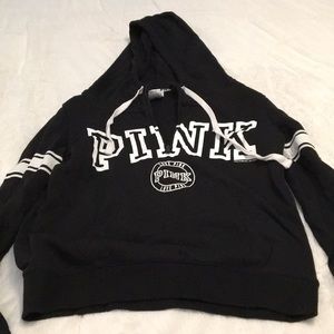 PINK half zip hoodie